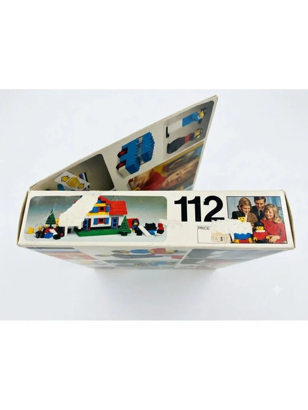 Lego #112 Universal Bulding Set 1977 (Just the Box and a few pieces)